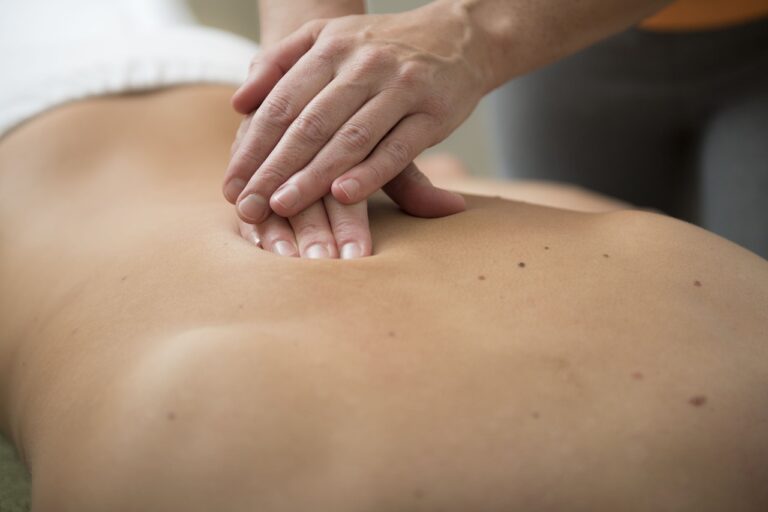 massage i forbindelse med kropsterapi